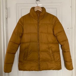 Old Navy Yellow Puffer Jacket